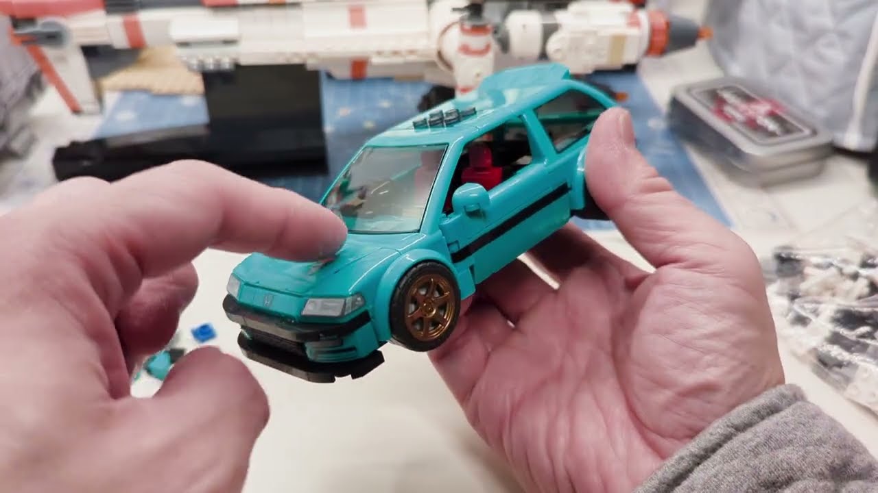 Mattel Brick Shop Hot Wheels Custom '90 Honda Civic EF - Part 2
