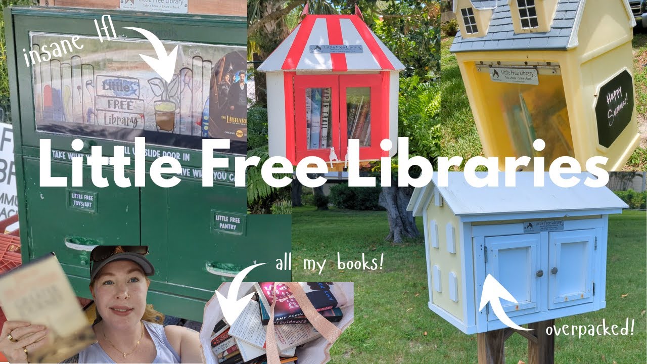 touring 10+ little free libraries in one afternoon | LFL Adventure
