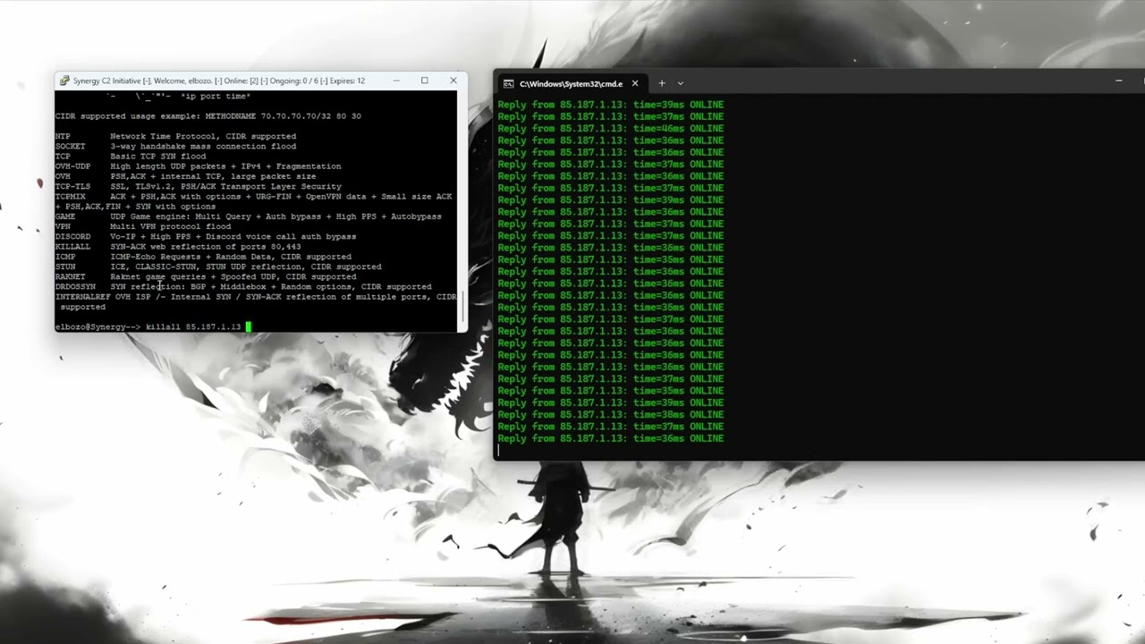 Synergy C2  Showcase CRASHING Home ip BEST C2/BOTNET 2026 | BEST C2