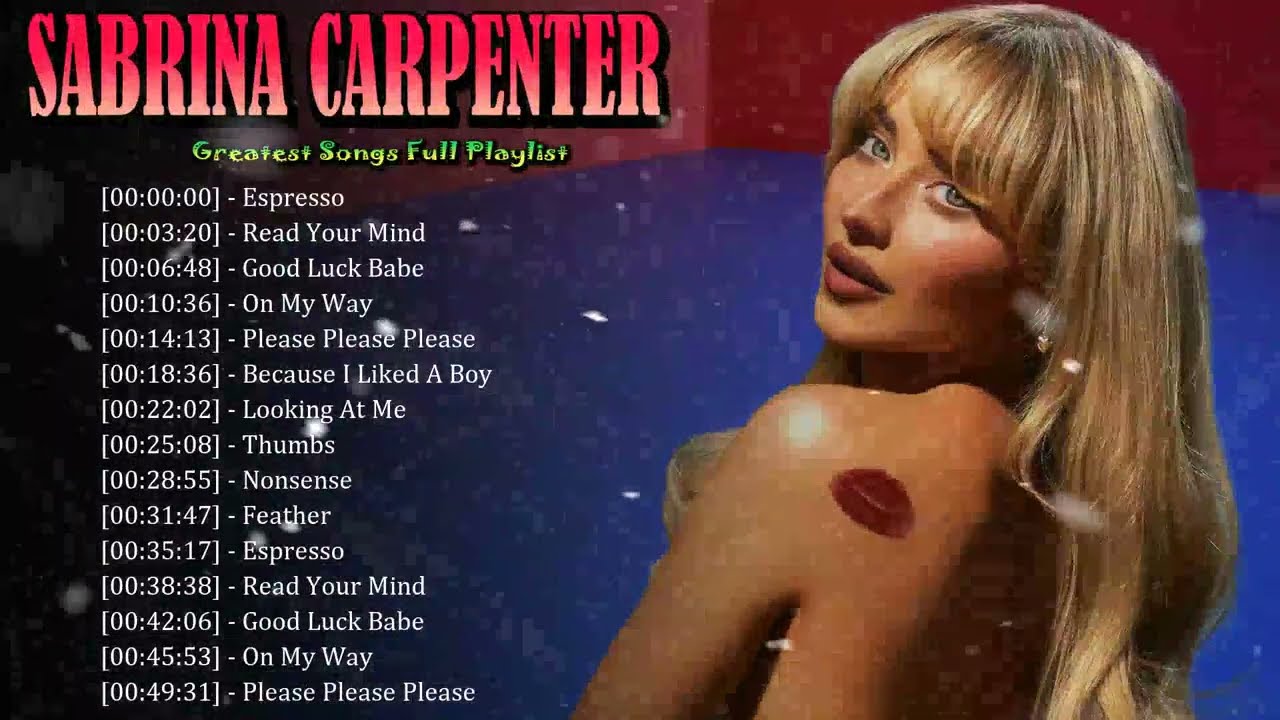 🎵💎 Sabrina Carpenter – Catchy hooks and vibrant melodies make each track unforgettable 🎧🌈