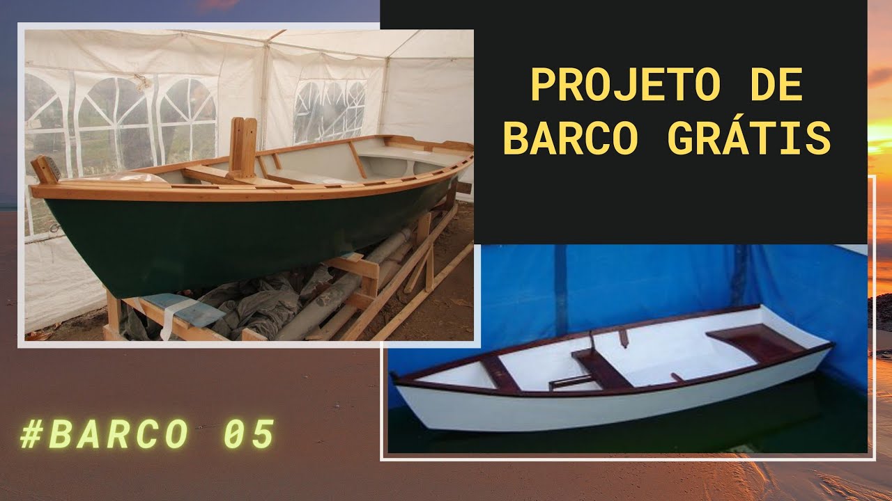 Projeto de barco a vela gr&aacute;tis | Projeto 02