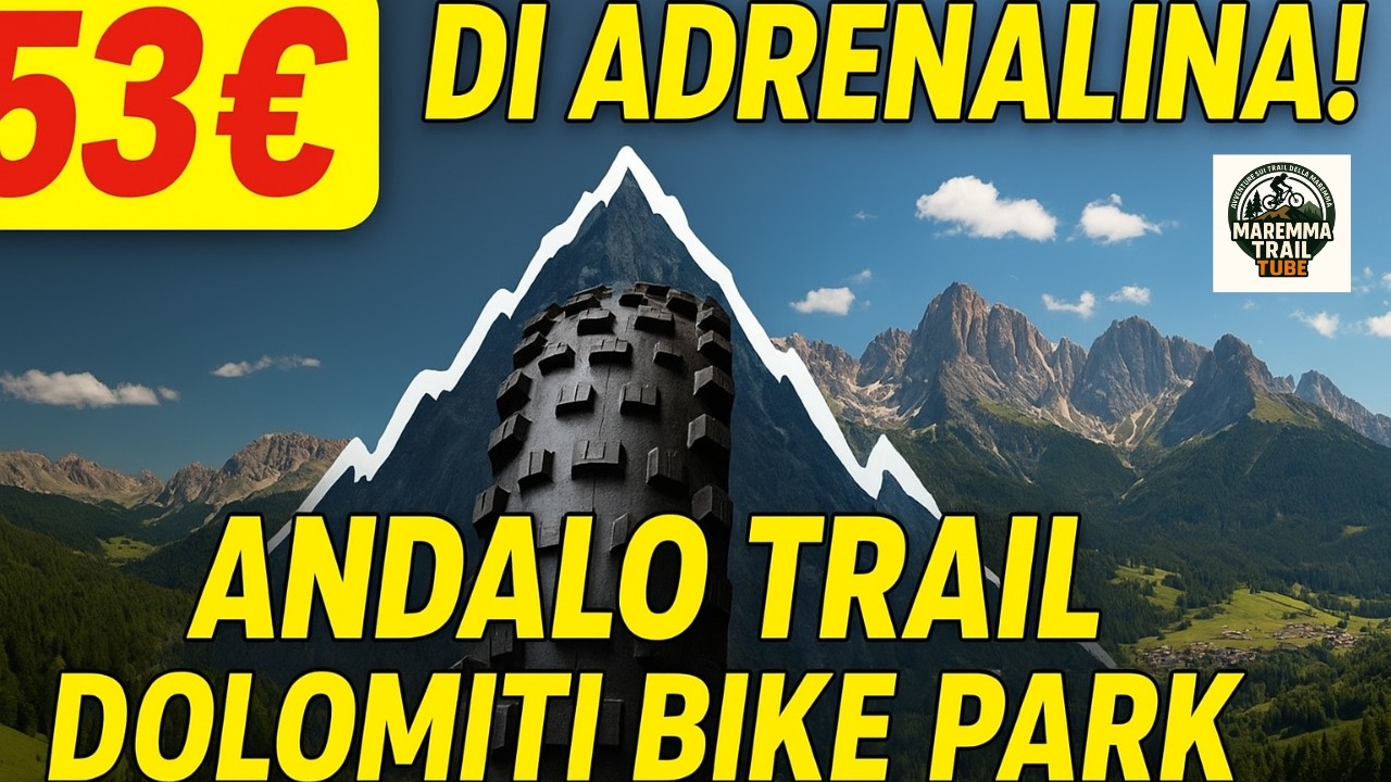 “53€ di Adrenalina! 🚵 Andalo Trail – MTB Dolomiti Paganella Bike Park”