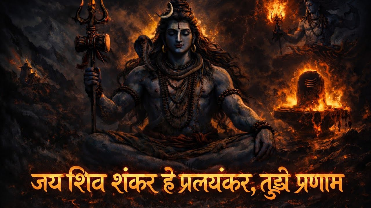 Powerful Shiv Bhajan 🙏 | जय शिव शंकर हे प्रलयंकर | Mahadev Bhakti