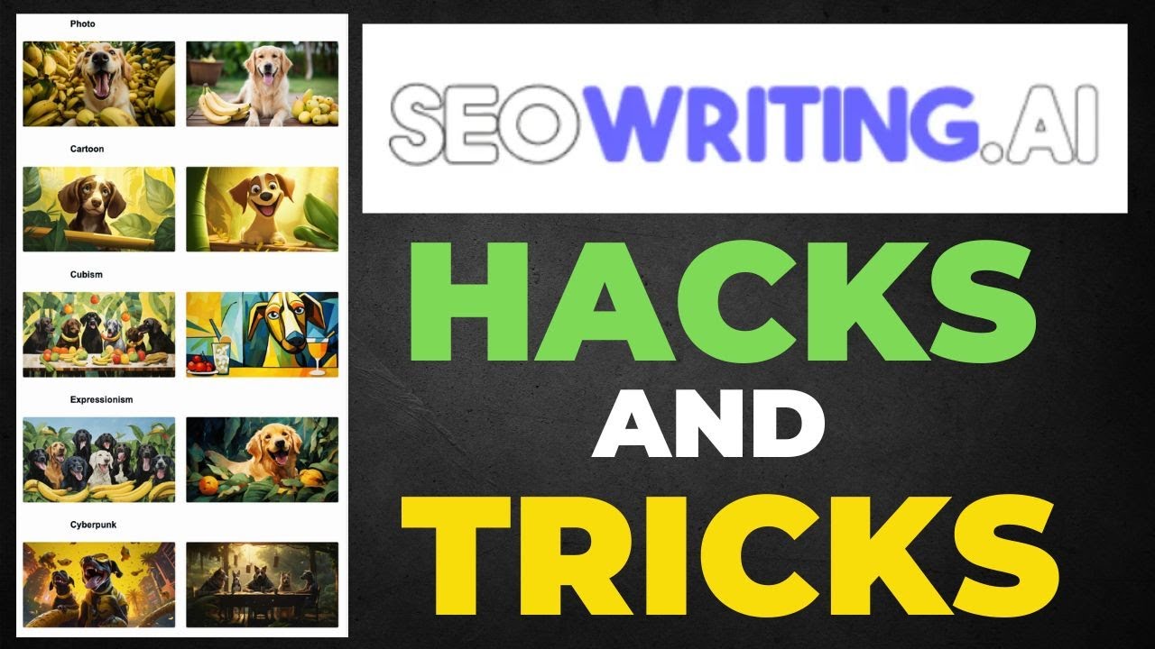 🔥SEOWriting AI: Images, Hacks and Tricks