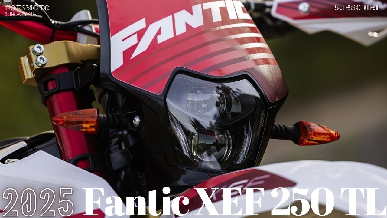 2025 Fantic XEF 250 TL : Built to Conquer Trails, Climb Heights and Push Limits
