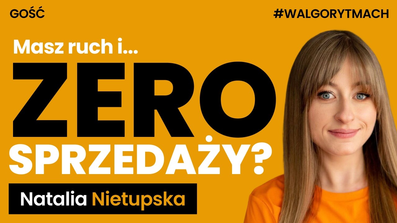 Masz ruch, a nie masz sprzedaży? CRO, kt&oacute;re naprawdę zwiększa konwersję w e-commerce | Nietupska