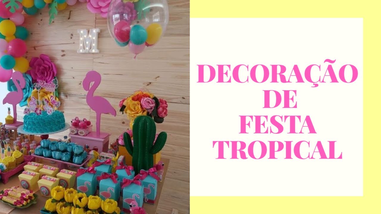 DECORAÇÃO DE FESTA COM 100 REAIS!!! + O TEMA DA MINHA FESTA