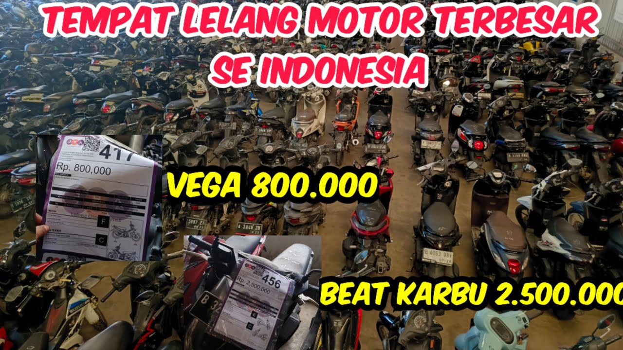 MURAH BANGET INI MOTOR 800.000 MESIN HIDUP STARTER ON LAGI❗RATUSAN MOTOR DI JBA DAAN MOGOT