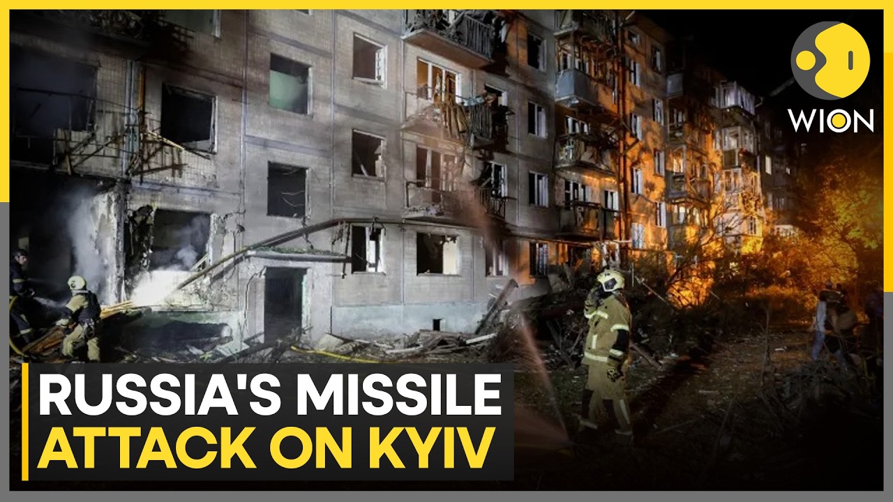 Russia-Ukraine War: Russia Launches Missile Attack On Ukraine's Capital, Nine Dead | WION