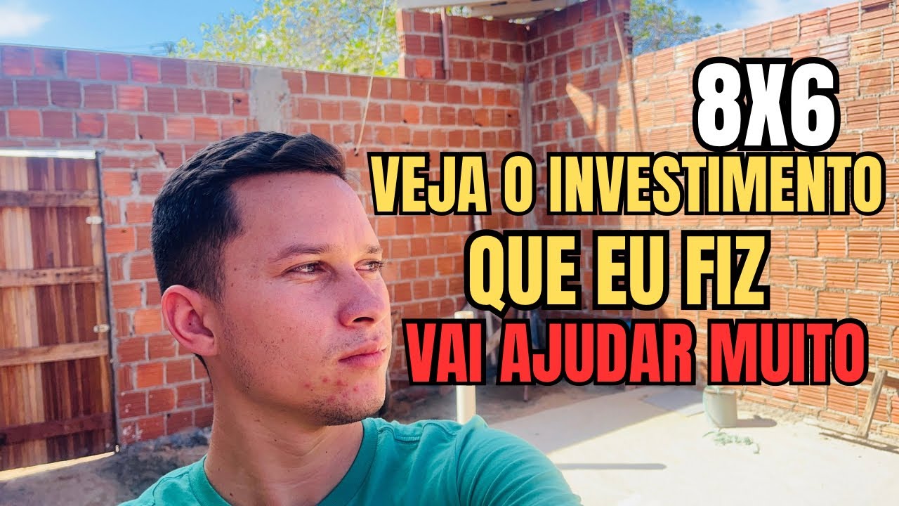 NOVIDADES NA MINHA CASA 8x6 COM 2 QUARTOS!