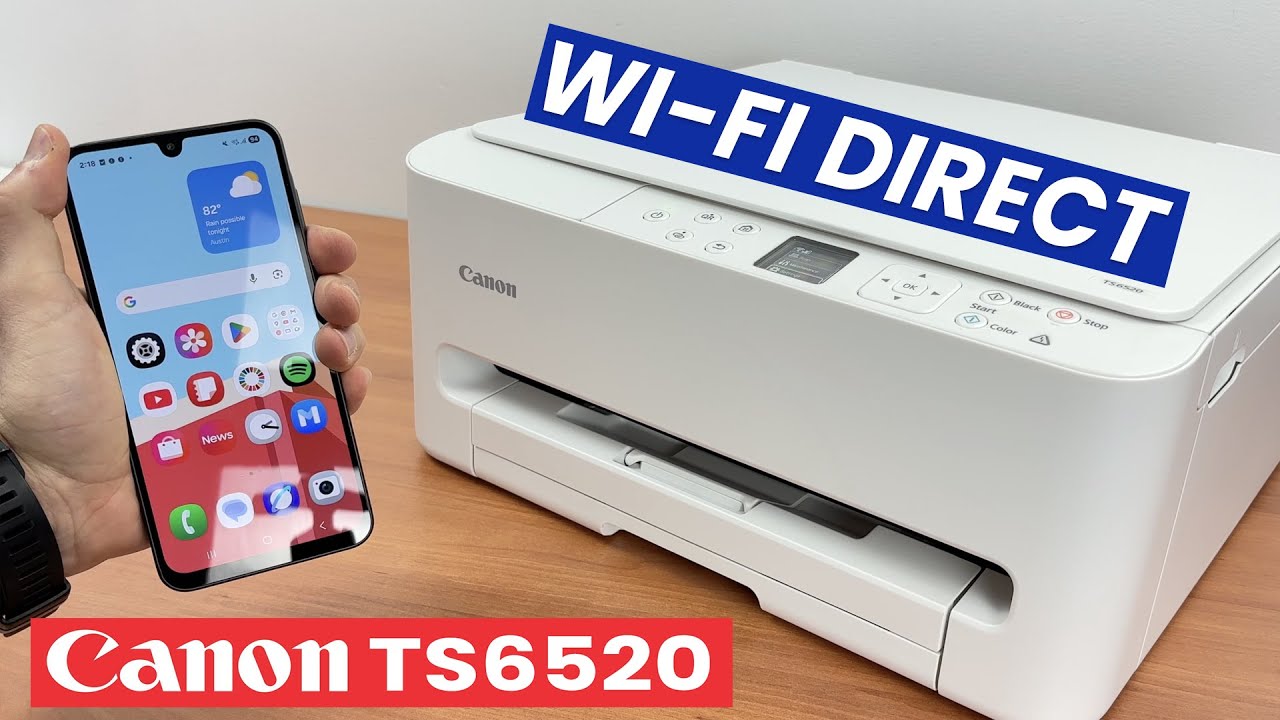 Canon PIXMA TS6520: как настроить Wi-Fi Direct