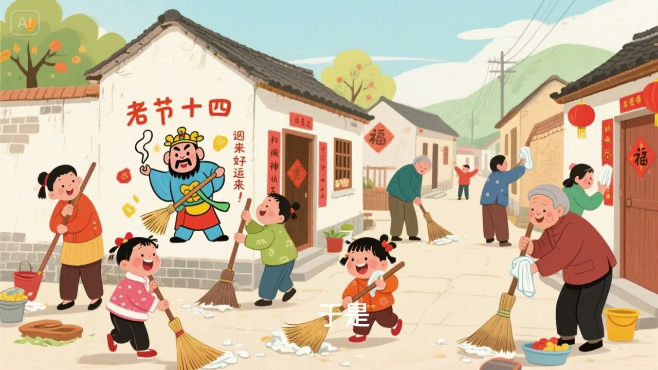 【民俗神话故事】烟神惹祸记——掸尘节的来历
