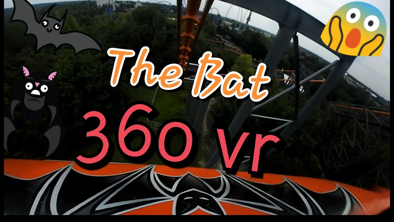 The Bat, 360VR [Kings Island], الدوارة 360 VR,コースター VR,
roller coaster vr scary