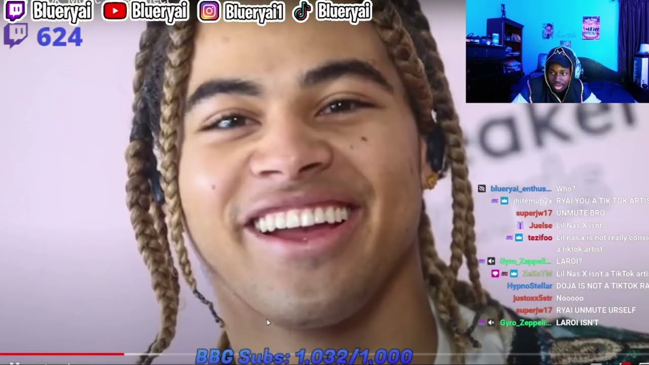 Blueryai Reacts to The TikTok Music Artist Effect