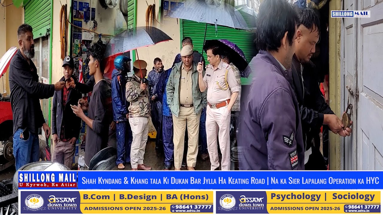 Shah Kyndang & Khang Tala Ki Dukan Bar Jylla Ha Keating Road | Na Ka Sier Lapalang Operation Ka HYC