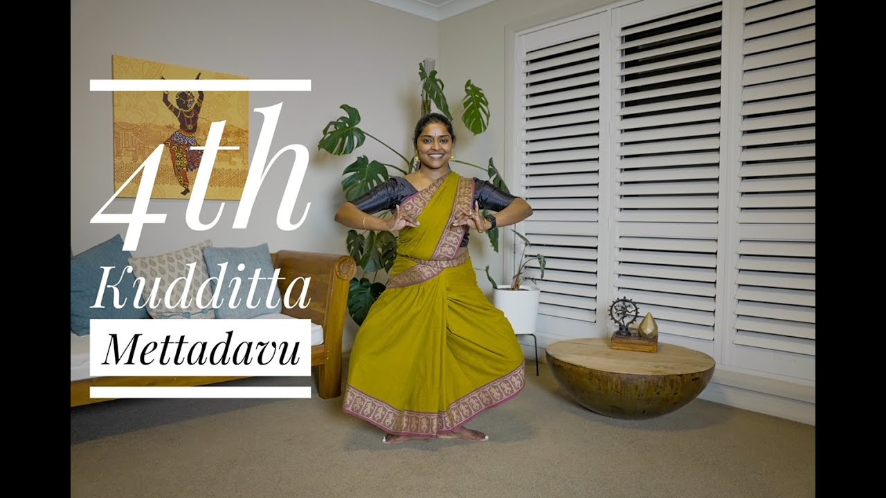 4th Kudditta Mettadavu | Kuthithu Mettadavu | Learn Bharatanatyam | Adavus | Indian Classical Dance