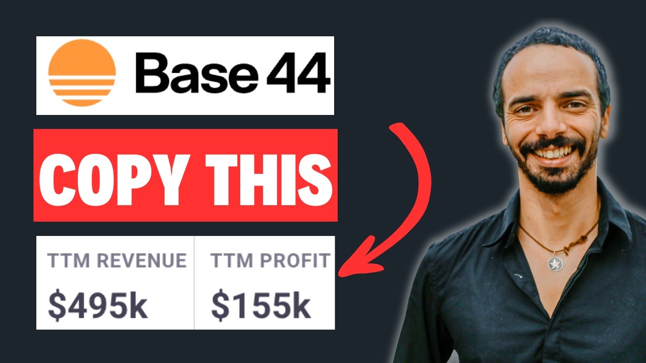 How to Find a SaaS Idea + Build It With Base44 (Full tutorial)