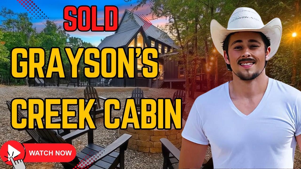 SOLD | Grayson’s Creek Cabin – Hochatown, OK ✔️🌲