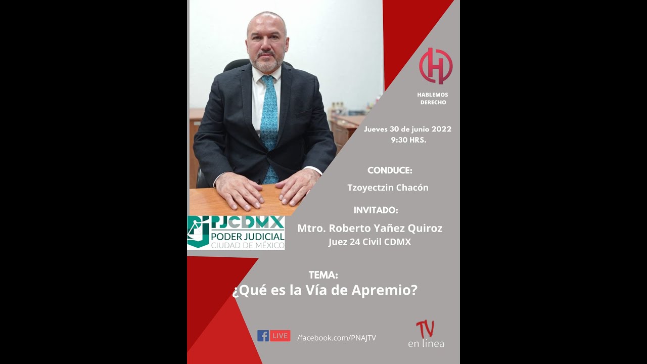¿Qué es la vía de Apremio? Hablemos Derecho TV.