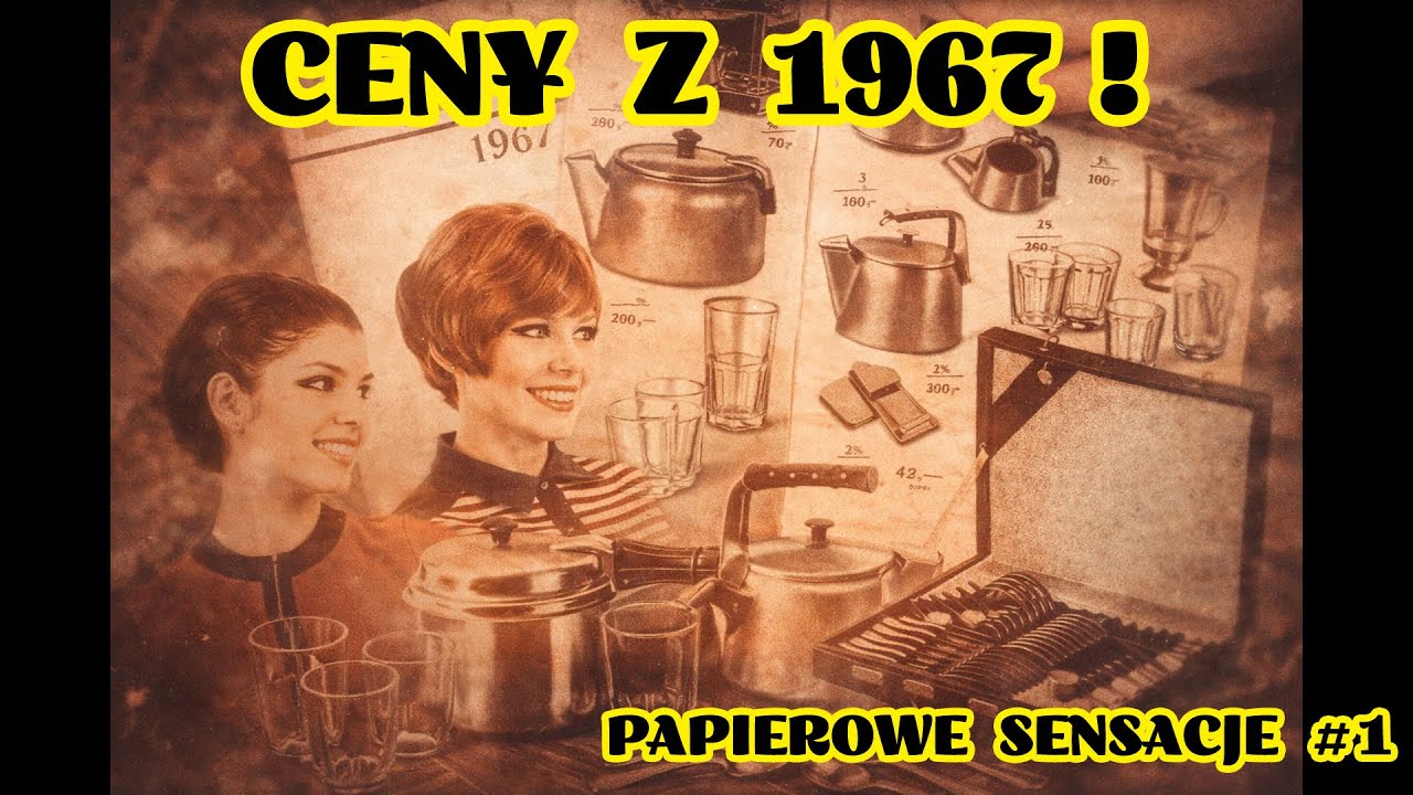 Papierowe Sensacje #1 – Ten katalog z 1967 r. szokuje dziś 😱📖 Prawdziwa kapsuła czasu 📦🕰️ #vintage