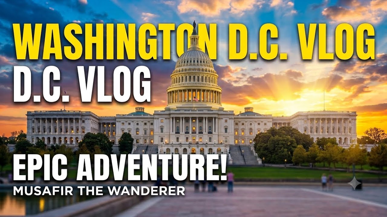 I Walked 20,000 Steps in Washington D.C. (Was it worth it?) BY MUSAFIR THE WANDERER