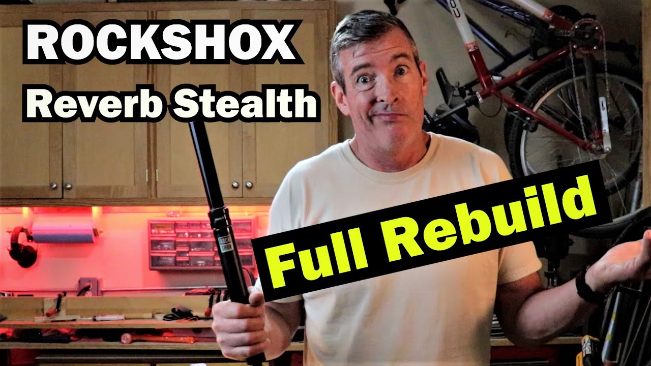 Ремонт подседельного штыря ROCKSHOX Reverb Stealth MTB Dropper. Исправление провисания подседельн...