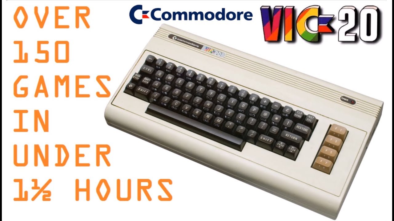 Over 150 Commodore VIC-20 Cartridges in 1½ Hours