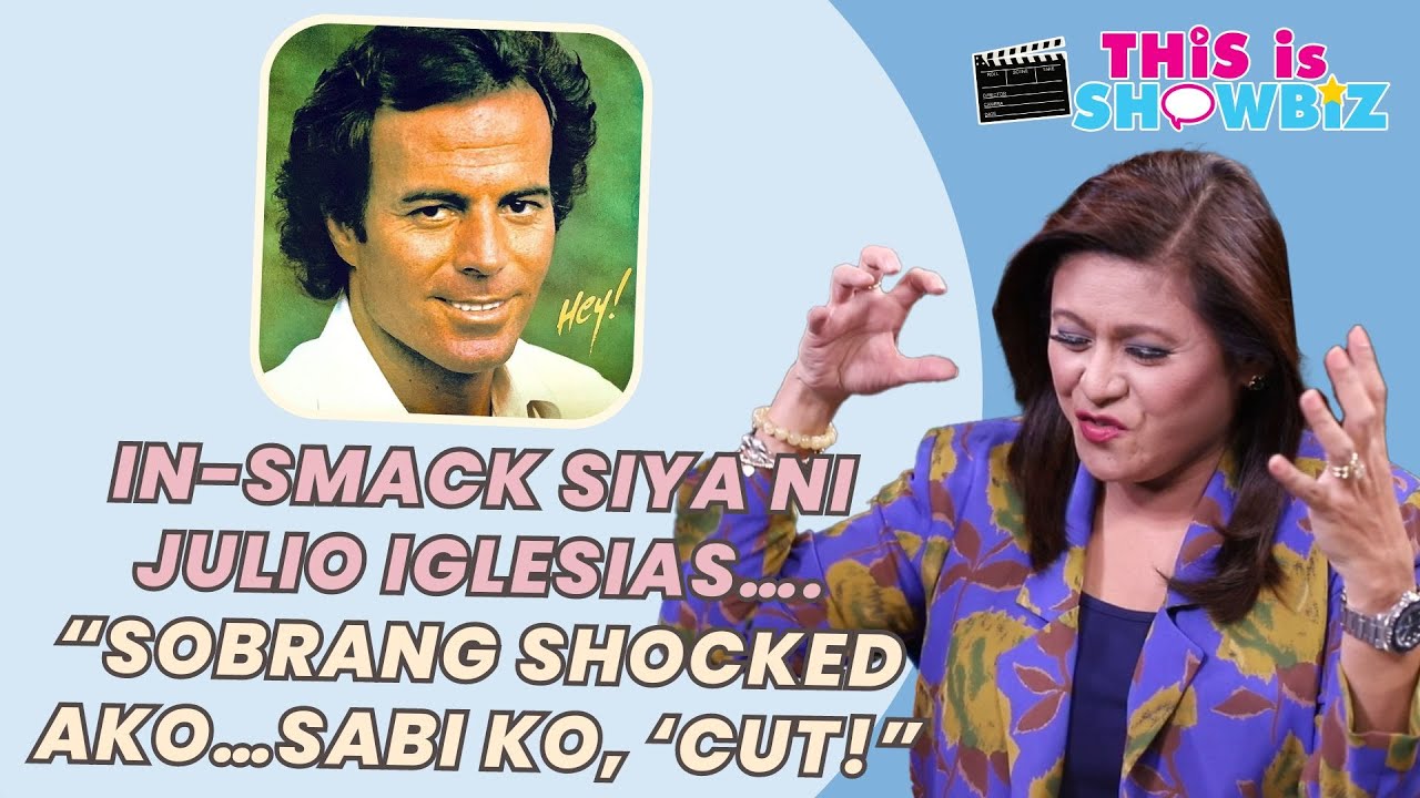 Angelique Lazo, shookt nang i-lips-to-lips ni Julio Iglesias noon