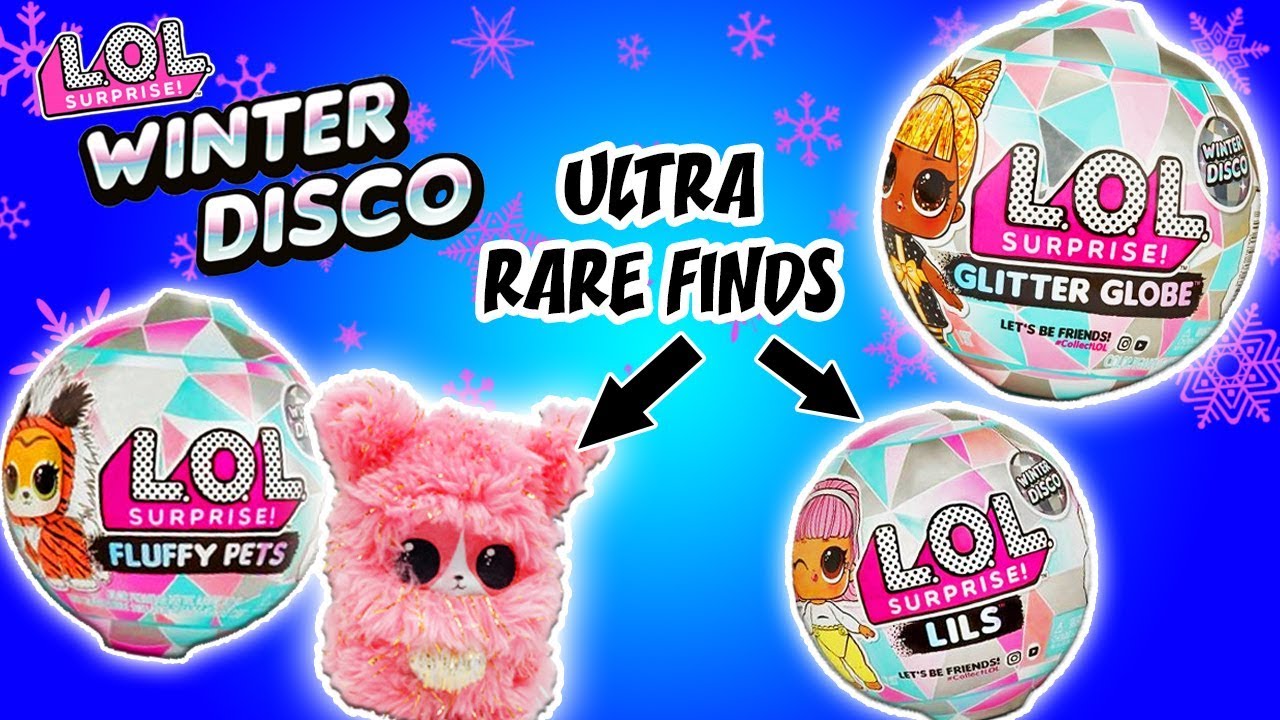 LOL Surprise Winter Disco Series! Fluffy Pets + LILS + Glitter Globe | Puppy Power Toys