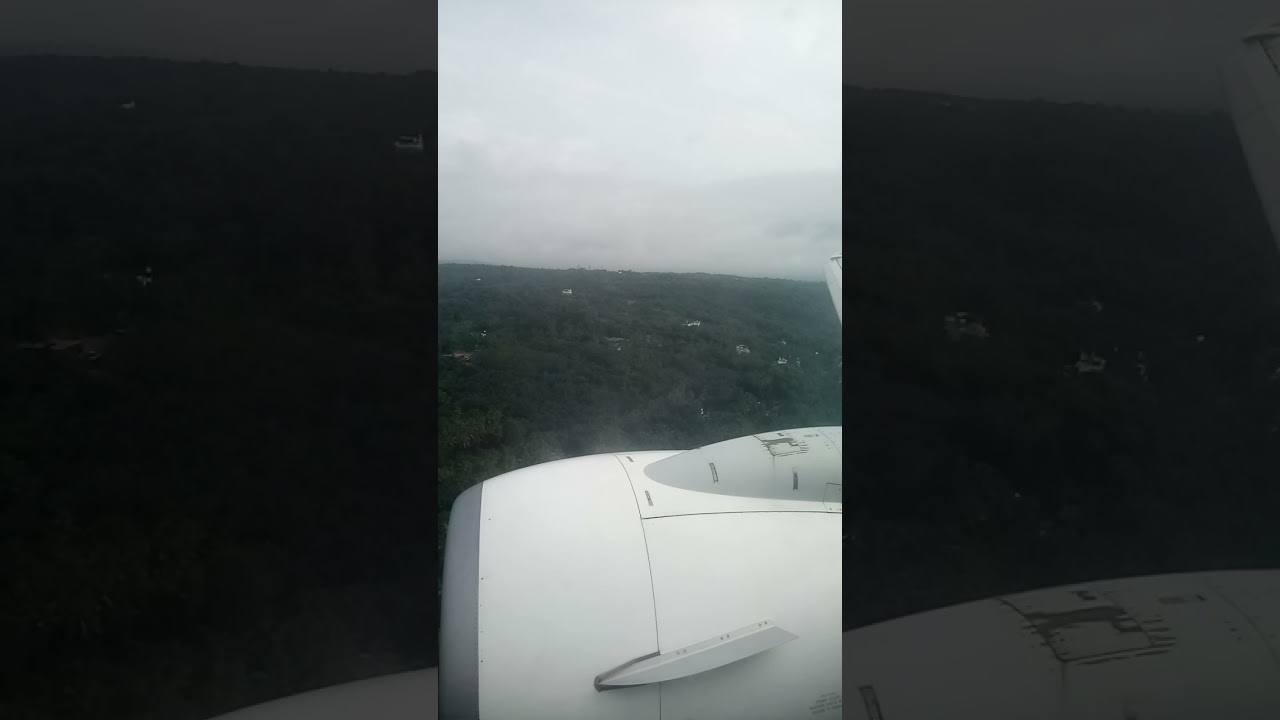 flight landing in Kannur International Airport