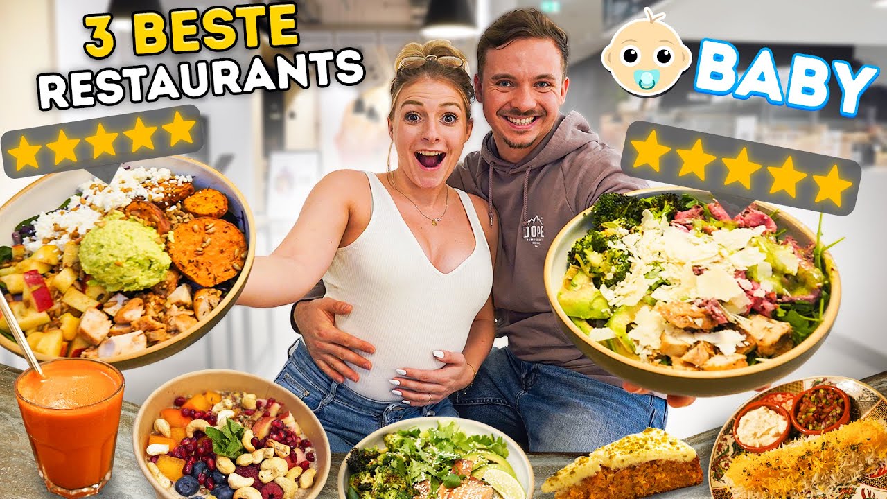 Wir kriegen ein Baby 👶 Und feiern es in den 3 besten Restaurants unserer Stadt 🥳