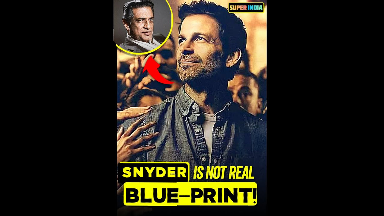 Zack Snyder is not the REAL Blue-Print? #Shorts