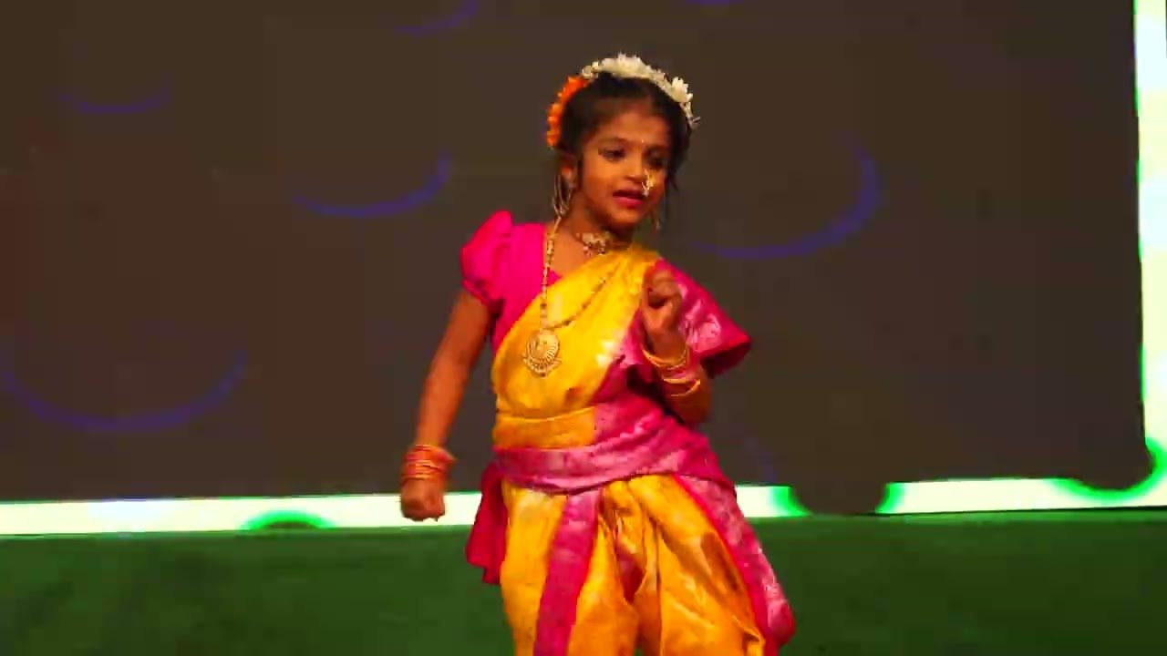 ANAGHA SOLO PERFORMANCE VISWAKAVI HYD 3rd Anual Day Celebrations