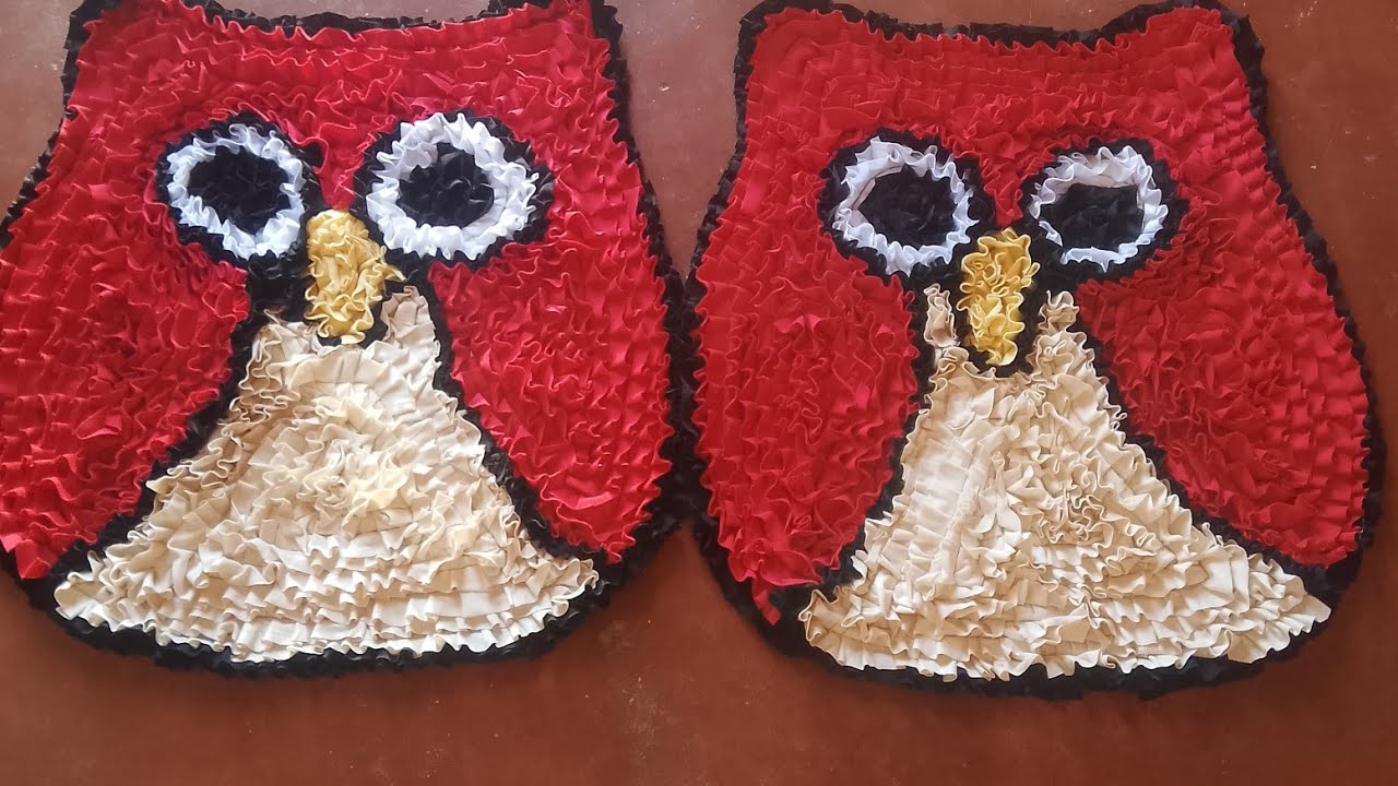 Kit de banheiro de coruja 🦉#eliminandoretalhosparados🪡🧵✂️