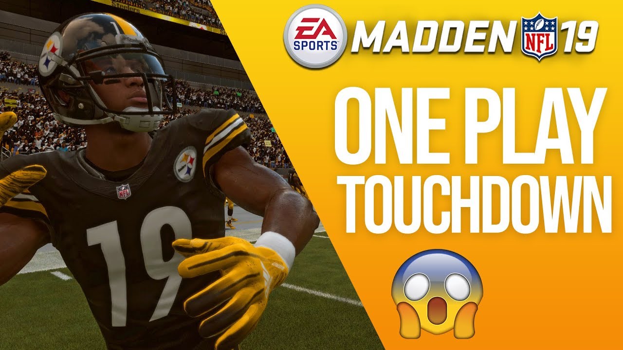 The BEST Money Play In Madden 19! Easy One Play Touchdowns!