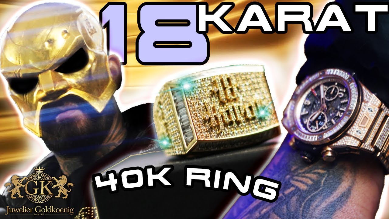 18KARATS 40.000€ DIAMANTRING | GRÖßTER RING DEUTSCHLANDS | JUWELIER GOLDKOENIG