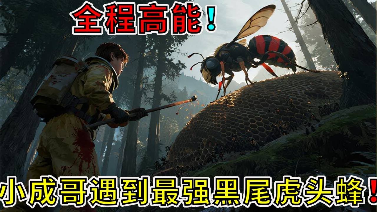 小成哥天天破纪录，今天这窝虎头蜂是真的破纪录了！#虎头蜂#户外 #掏马蜂