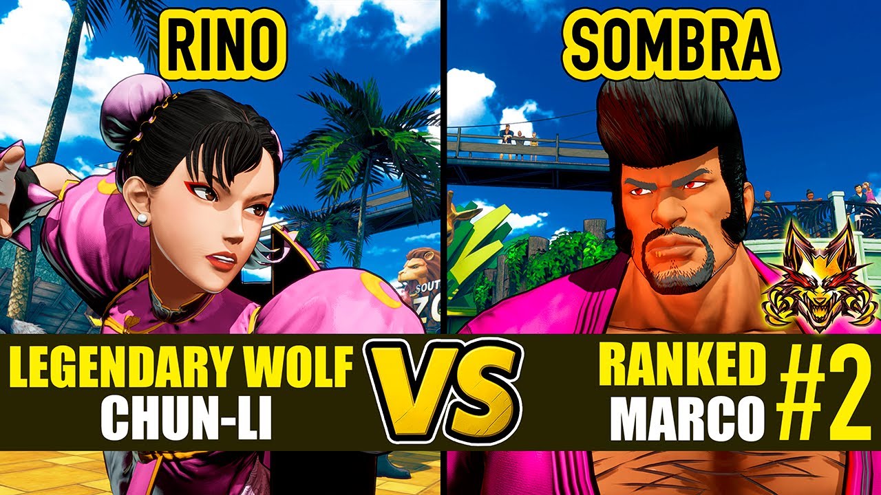 FF COTW ▰ RINO (Chun-Li) vs SOMBRA (#2 Ranked Marco) ▰ High Level Gameplay
