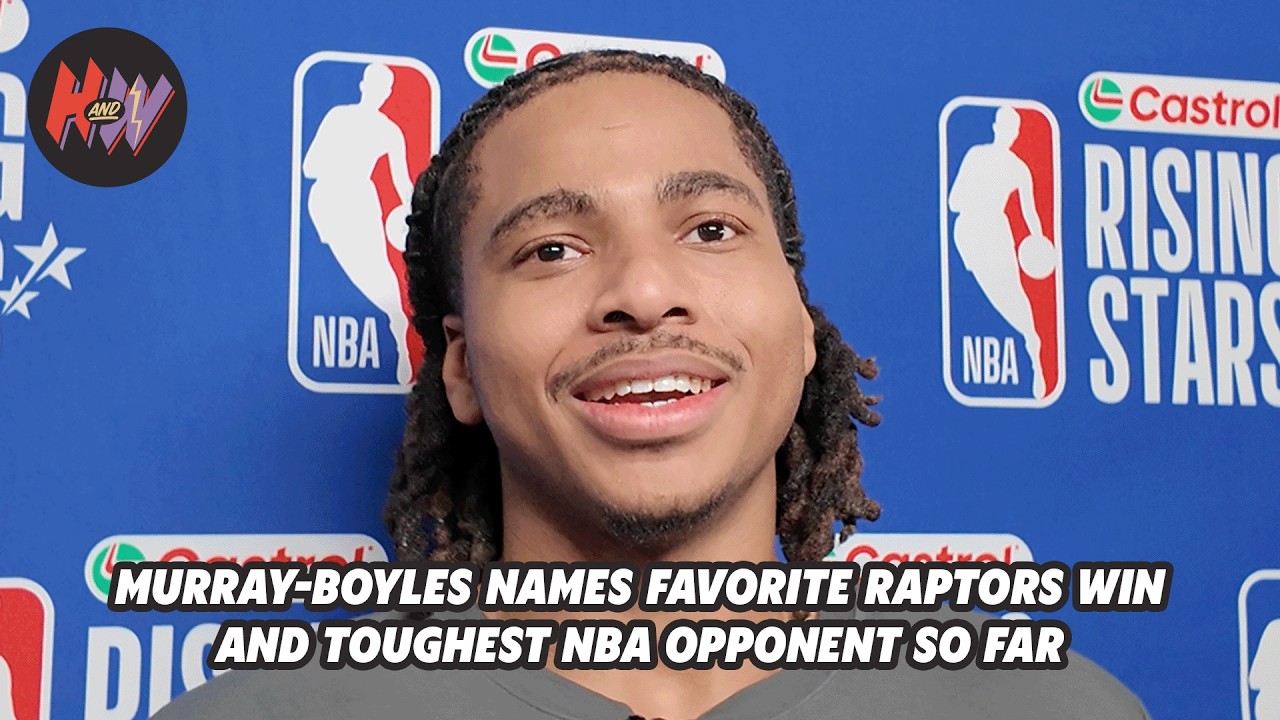 Collin Murray-Boyles names best Raptors win so far, and Drake not being at games