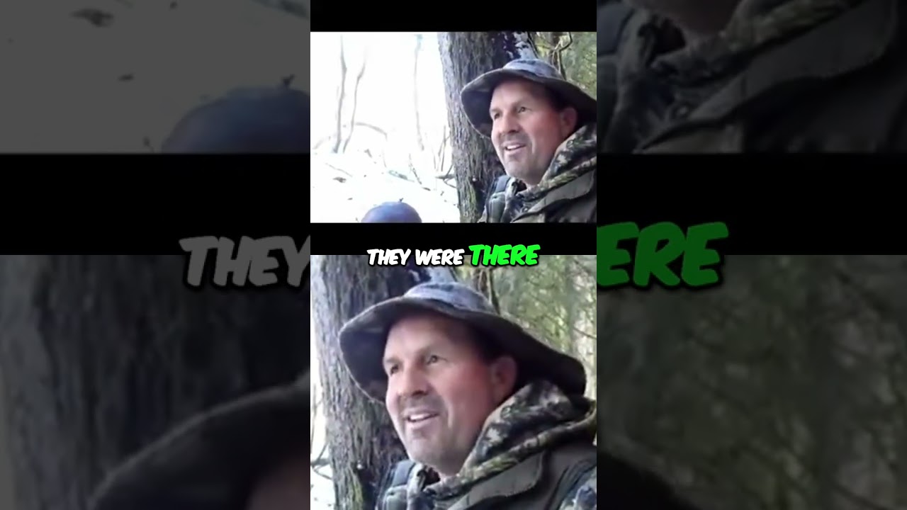Elk Encounter: Man's Snowy Forest Adventure Caught on Camera! 