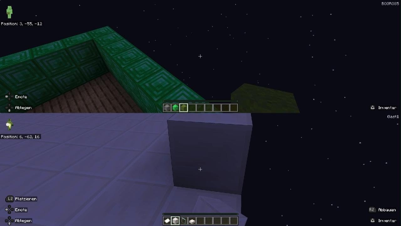 Minecraft - Baubattle mit grünem Monster [Freund]