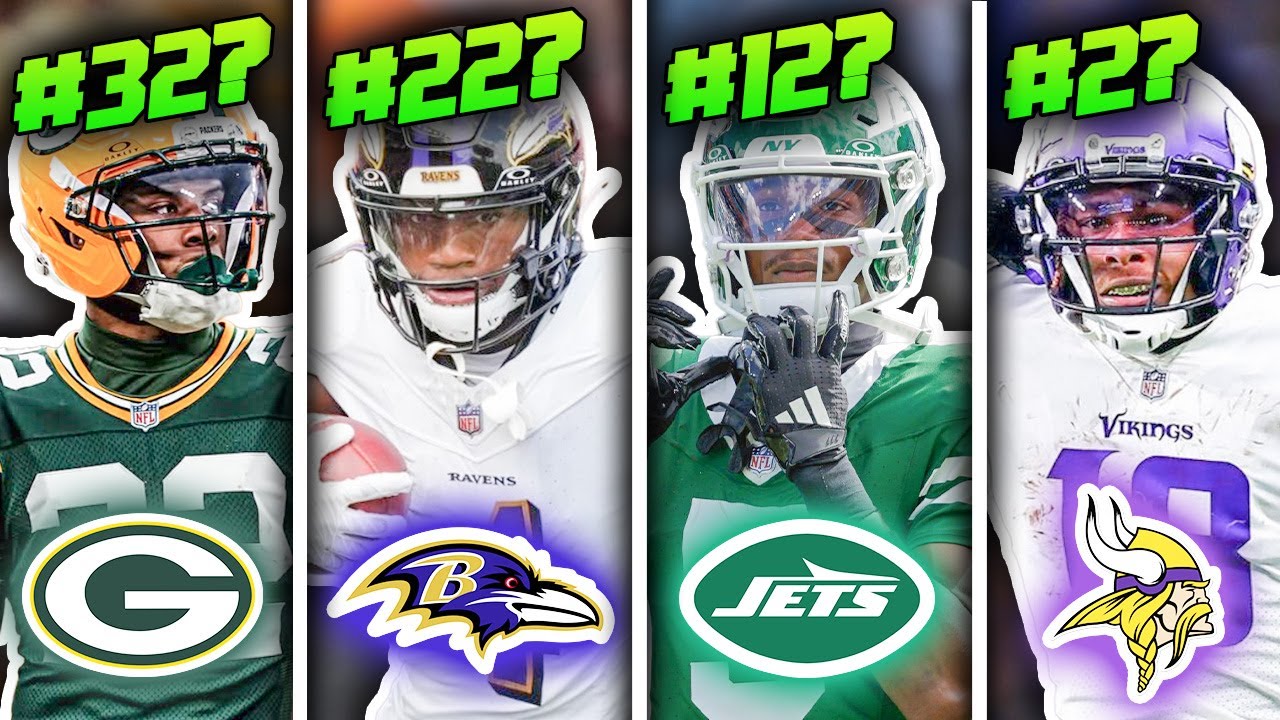 Ranking All 32 NFL Teams&rsquo; Top Wide Receivers For The 2025 Season From WORST To FIRST