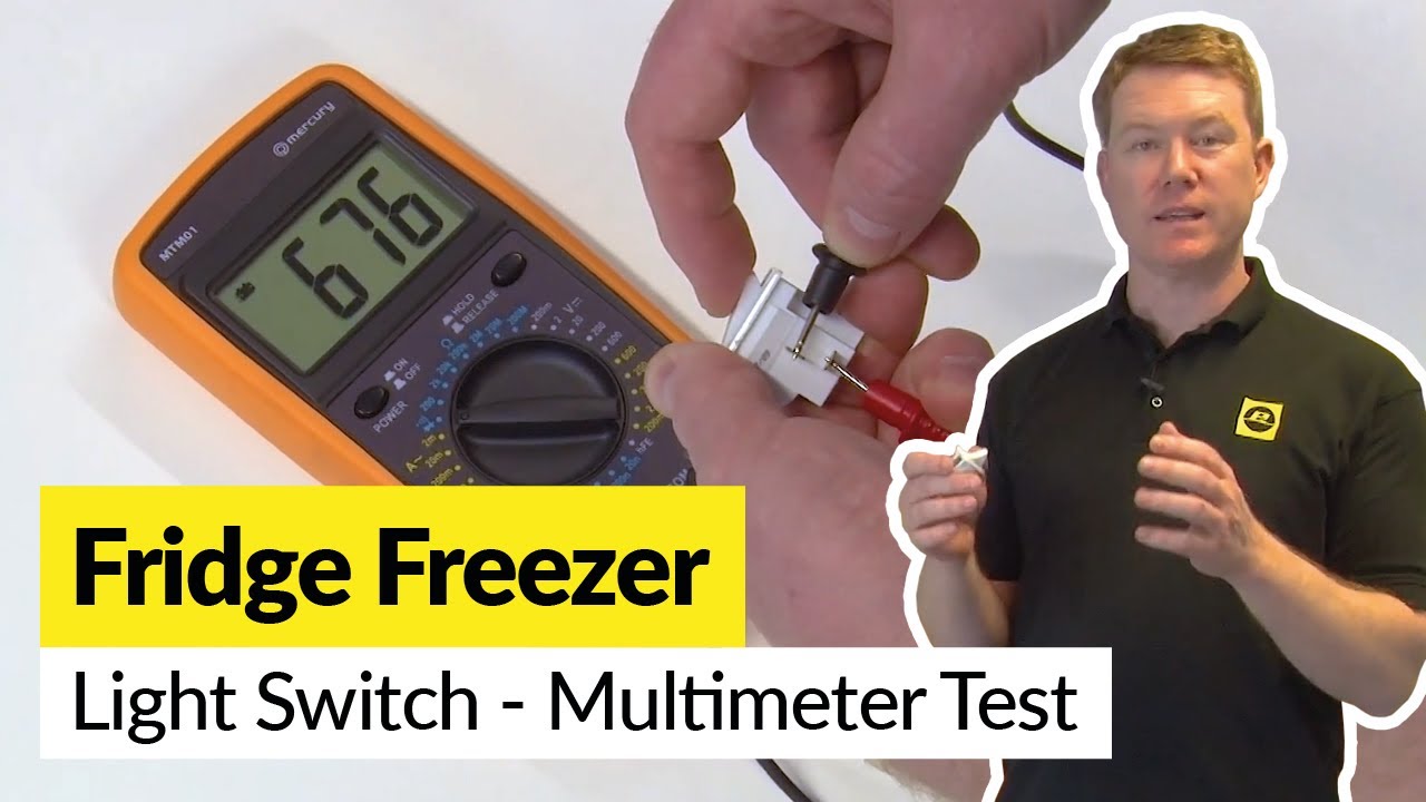 Need a Fridge Light Switch Replacement? (SIMPLE Multimeter Test Guide)