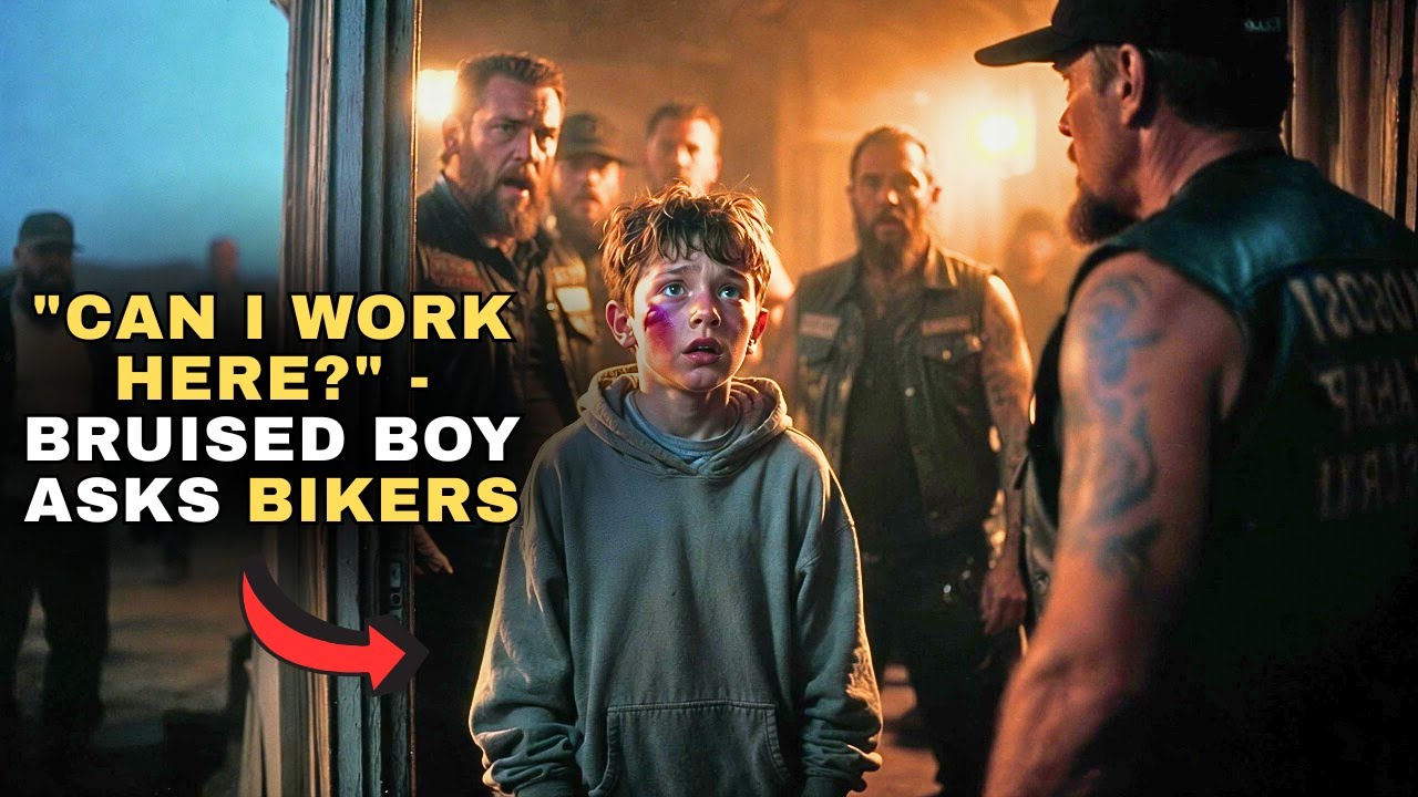 «Можно ли мне здесь работать?» — вопрос 12-летнего мальчика с синяками к байкерам навсегда измени...