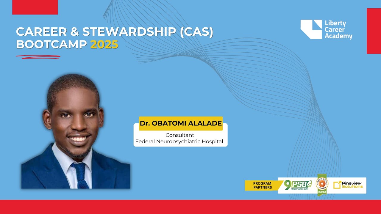 CAS BOOTCAMP 2025 | DRUGS, DREAMS AND DECEPTION| DR. OBATOMI ALALADE