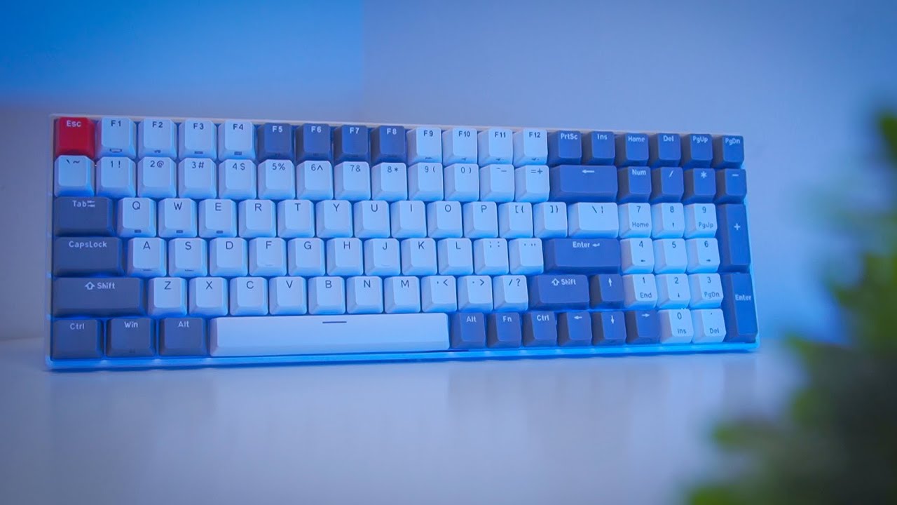 The perfect keyboard for office and gaming - Royal Kludge RK 100 96% Wireless RGB Keyboard