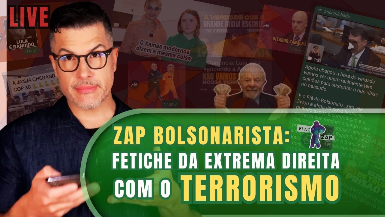 VINOZAP: O VAZIO DA EXTREMA DIREITA NA SEGURAN&Ccedil;A P&Uacute;BLICA, NEGACIONISTAS XOXAM COP 30