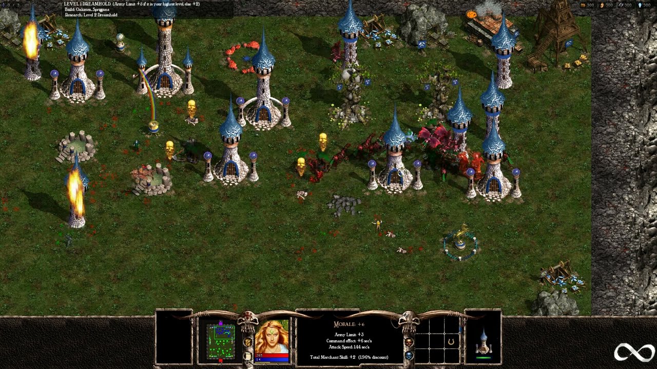 Warlords Battlecry III, AI Battle, Daemon vs Fey