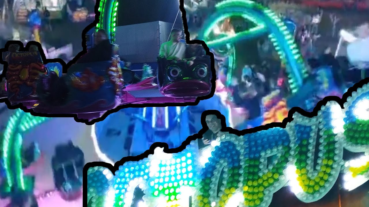 (VIP VIDEO) Sedlecká pouť 2024 - ATRAKCE CHOBOTNICE ZA JÍZDY / ATTRACTION OCTOPUS ON-RIDE