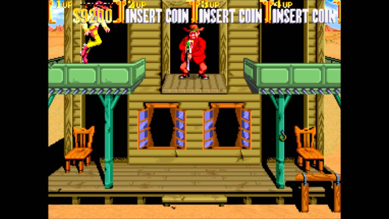 Sunset Riders (Arcade) Gameplay